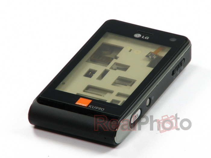 Obudowa LG KU990 KU990i Viewty Komplet Oryginał Grade B Czarna Black