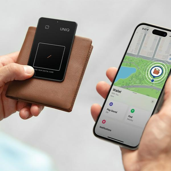 UNIQ Lokalizator NFC Atlas szary/graphite UNIQ-ATLASCARDTRK-GRAPHITE