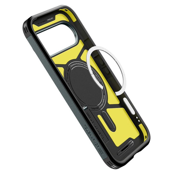 ETUI SPIGEN GOOGLE PIXEL 10 / 10 PRO TOUGH ARMOR MAG MAGSAFE ABYSS GREEN