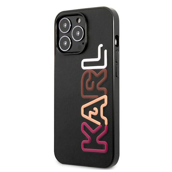 Etui KARL LAGERFELD Apple iPhone 13 Pro Multipink Brand Czarny Hardcase
