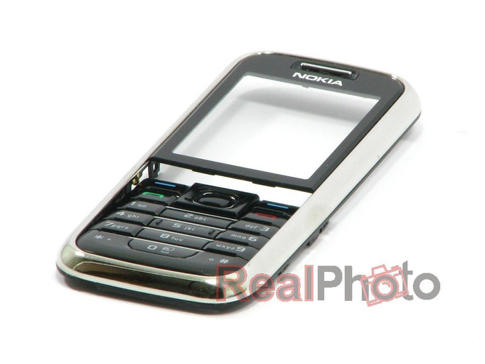 NOKIA 6233 Black Obudowa Komplet Front + Klawiatura Grade B