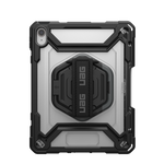 UAG Plasma HS Kickstand - obudowa ochronna z uchwytem do Apple Pencil, uchwytem na dłoń oraz podstawką do iPad 10.9" 10 generacja / 11" (A16) (ice/black)