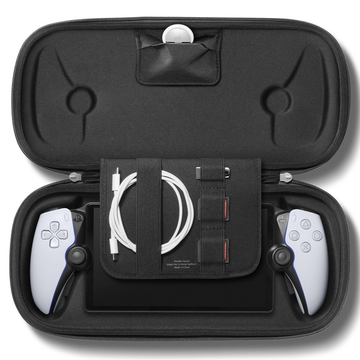 ETUI SPIGEN KLASDEN POUCH SONY PLAYSTATION PORTAL REMOTE CHARCOAL GREY