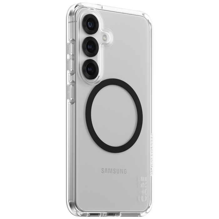 Etui CARE by PanzerGlass Flagship Urban   Combat Black QI do Samsung Galaxy S25 przezroczysty