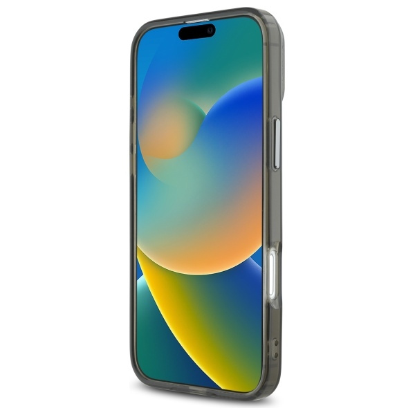 Karl Lagerfeld KLHMP16MHLSKCK iPhone Plus 6.7" czarny/black hardcase IML Metal Karl&Choupette Head MagSafe