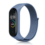 Beline pasek Mi Band 7/6/5/4/3 NylonLoopniebieski/blue