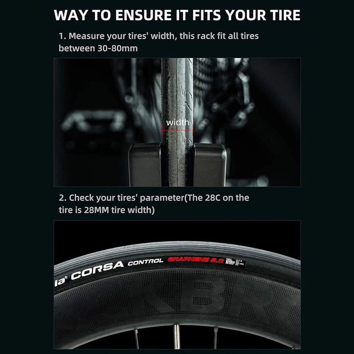 Stojak rowerowy Rockbros 27210013001 - czarny