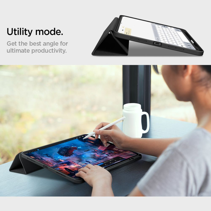 ETUI SPIGEN URBAN FIT IPAD PRO 11 5 / 2024 BLACK
