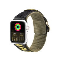 Pasek Dux Ducis Strap (Outdoor  Version) pasek Apple Watch Ultra, SE, 8, 7, 6, 5, 4, 3, 2, 1 (49, 45, 44, 42  mm) nylonowa opaska bransoleta żółto-zielony