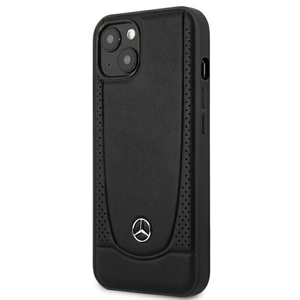 Etui Mercedes MEHCP15MARMBK iPhone 15 Plus 6.7" czarny/black hardcase Leather Urban Case