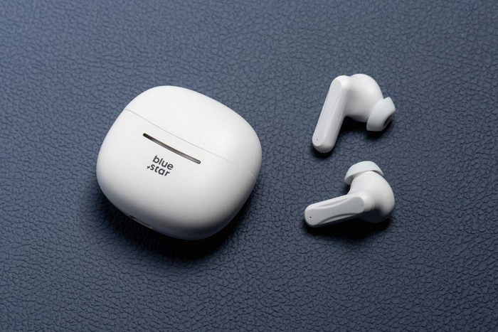 Słuchawki bezprzewodowe douszne Blue Star BK44 TWS białe