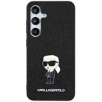 Etui Karl Lagerfeld KLHCSA35GKNPSK A35 A356 czarny/black hardcase Fixed Glitter Ikonik Logo Metal Pin