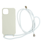Mobile Origin Lanyard Case, light grey - iPhone 14