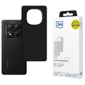 Etui 3MK Matt Case Pro do Redmi Note 14  PRO 5G/POCO X7 5G czarny