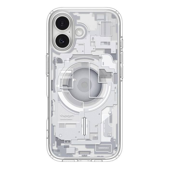 ETUI SPIGEN IPHONE 17 ULTRA HYBRID MAG MAGSAFE ZERO ONE WHITE