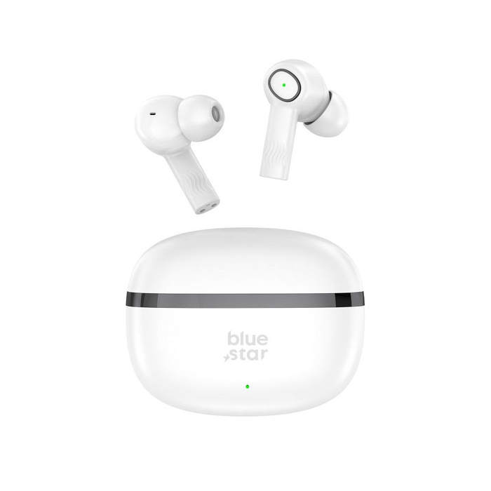 Słuchawki bezprzewodowe douszne Blue Star AC20C TWS ENC białe