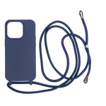 Mobile Origin Lanyard Case, blue - iPhone 14 Pro