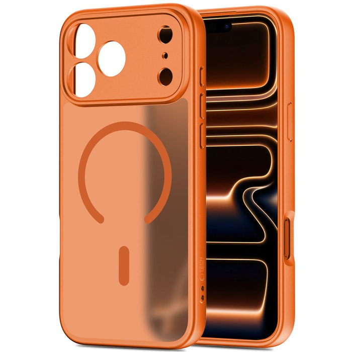 TECH-PROTECT BASICMAG MAGSAFE IPHONE 17 PRO MAX MATTE COSMIC ORANGE