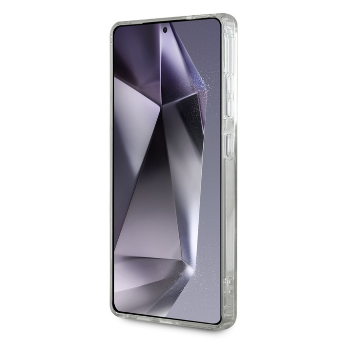 Etui Karl Lagerfeld Button Choupette      Head Printed Logo MagSafe do Samsung Galaxy S25 Ultra biały