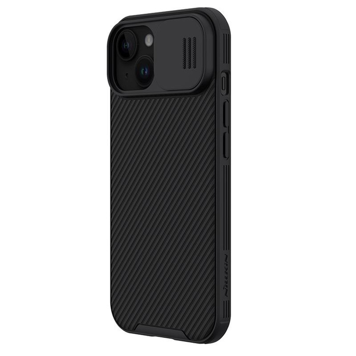 Etui Nillkin CamShield Pro do iPhone 15 Plus  (czarne)