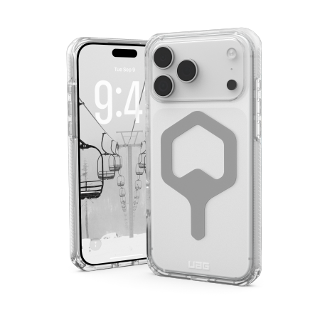 UAG Plyo MagSafe - etui do iPhone 17 Pro Max kompatybilne z MagSafe (ice/silver)