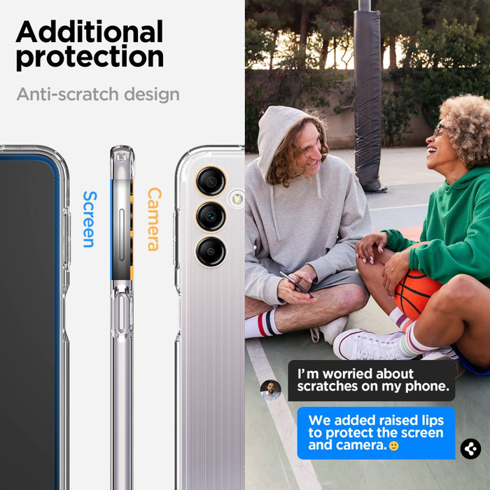 Etui SPIGEN Ultra Hybrid Galaxy A14 4G / Lte Crystal Clear