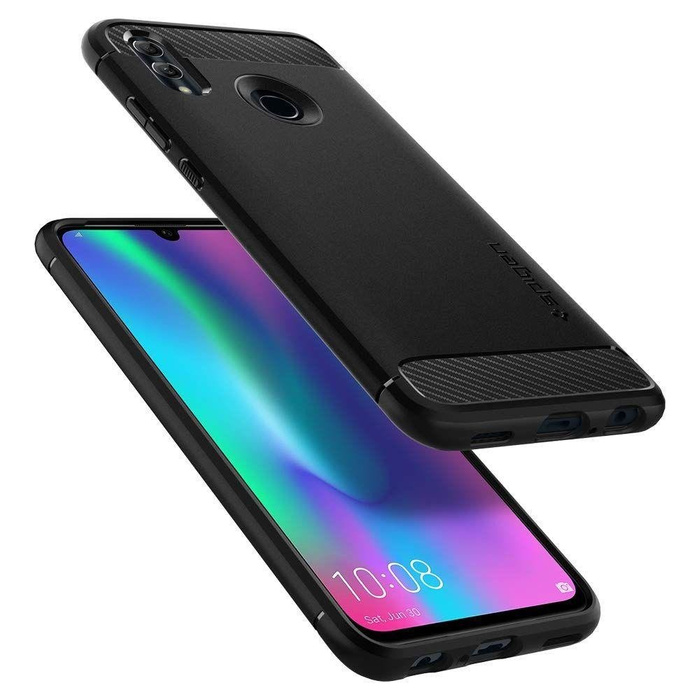 Etui SPIGEN Rugged Armor Huawei P Smart 2019 Black Czarne Case