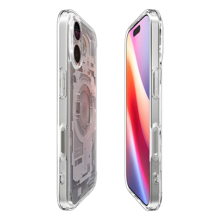 ETUI SPIGEN IPHONE 17 ULTRA HYBRID MAG MAGSAFE ZERO ONE WHITE