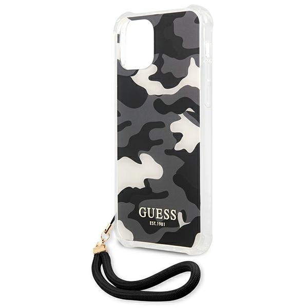 Etui GUESS Apple iPhone 12 Pro Max Camo Collection Czarny Hardcase