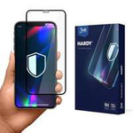 3MK Hardy iPhone X/XS/11 Pro utwardzone chemicznie szkło czarny/black