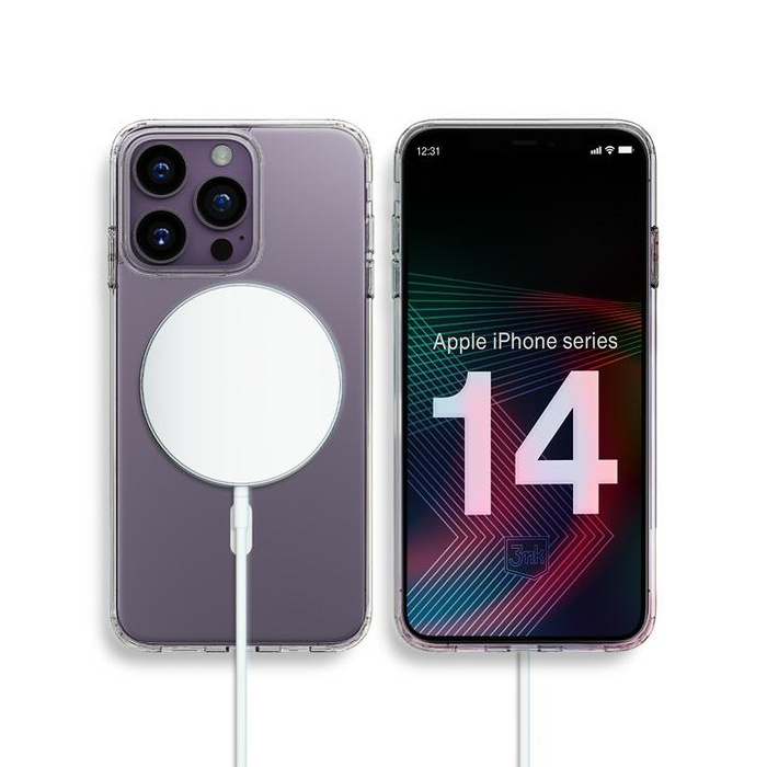 ETUI 3MK MagCase iPhone 14 Pro Max 6,7" przezroczysty