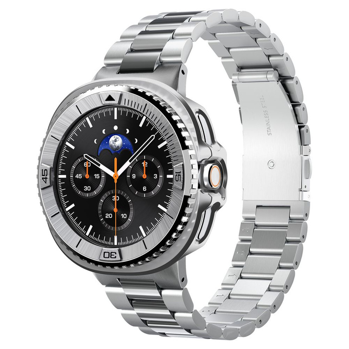 SPIGEN BEZEL TUNE PRO PILOT SAMSUNG GALAXY WATCH 8 CLASSIC (46 MM) SILVER