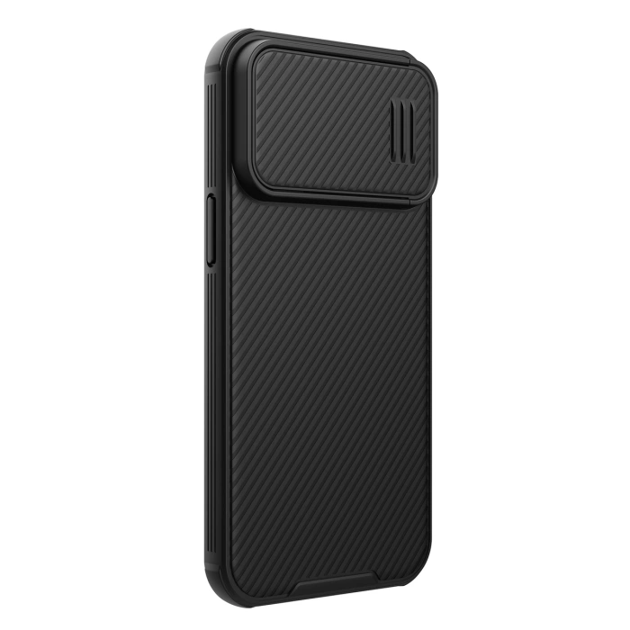 Etui Nillkin CamShield S Case etui iPhone 14 Pro Max pancerny pokrowiec osłona na aparat czarne
