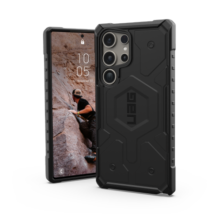 Etui UAG Pathfinder Magnet - obudowa ochronna do Samsung Galaxy S24 Ultra 5G z wbudowanym modułem magnetycznym (black) Case