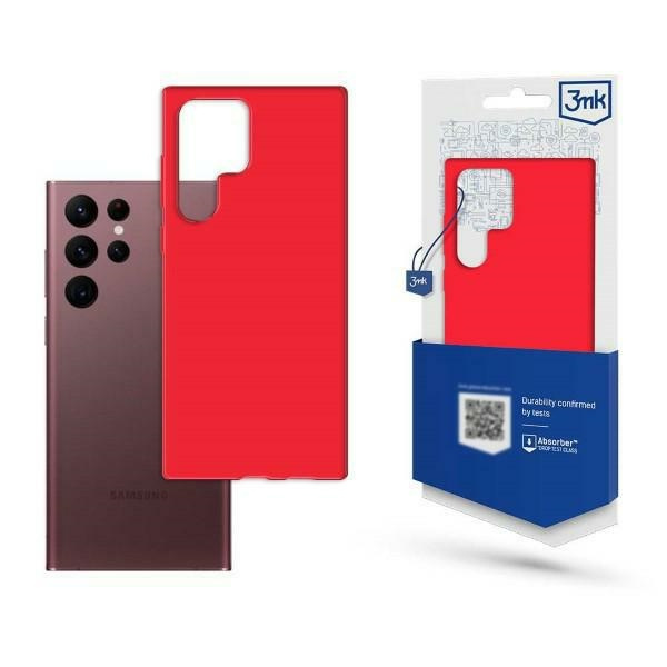 Etui 3MK Matt Case Sam S23 Ultra truskawka/strawberry