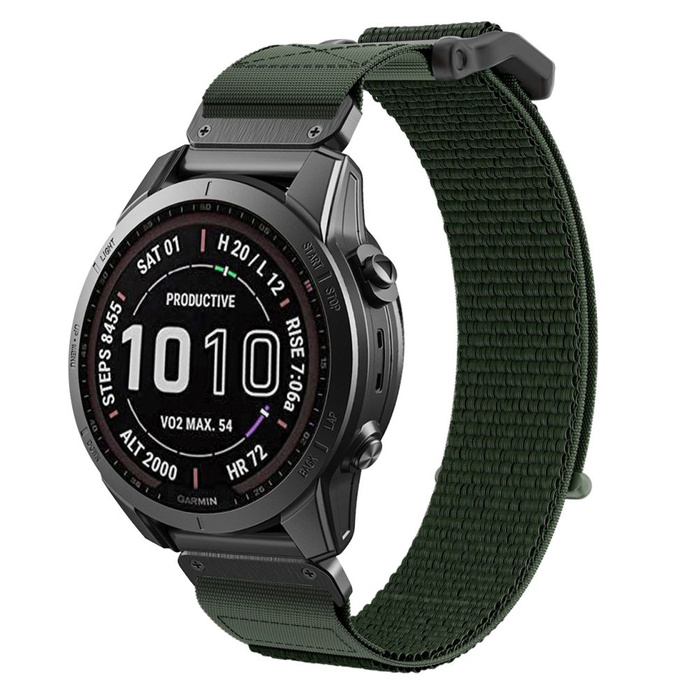 Pasek Tech-protect Scout Garmin Fenix 5 / 6 / 6 Pro / 7 Military Green
