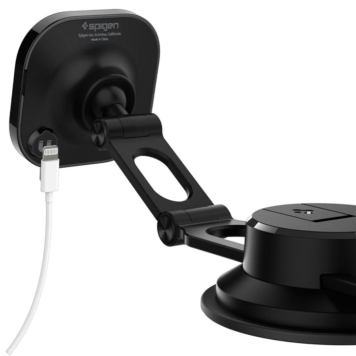 Uchwyt Spigen Its35-3 Onetap Magnetic Magsafe Windshield & Dashboard Car Mount Black