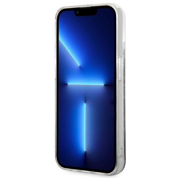 Etui KARL LAGERFELD Apple iPhone 14 Pro Max Liquid Glitter Monogram Czarny Hardcase