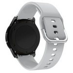 Silicone Strap TYS opaska do smartwatcha zegarka uniwersalna 22mm szary