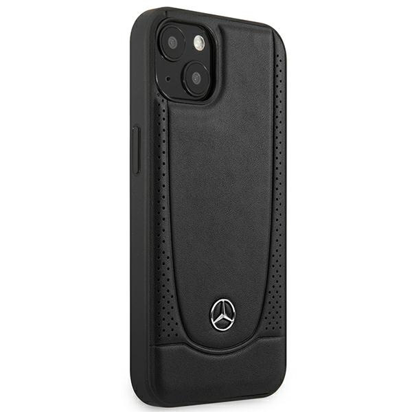 Etui Mercedes MEHCP15MARMBK iPhone 15 Plus 6.7" czarny/black hardcase Leather Urban Case
