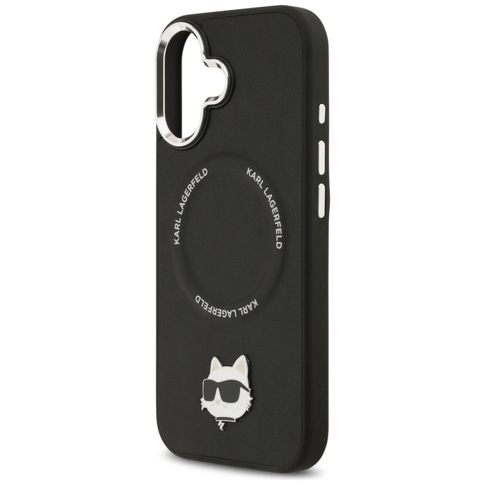 Etui Karl Lagerfeld Choupette Pin        MagSafe do iPhone 17 czarny