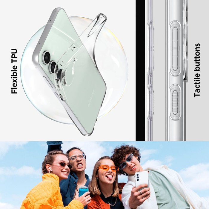 Etui Spigen Liquid Crystal Galaxy S23 FE Crystal Clear Case