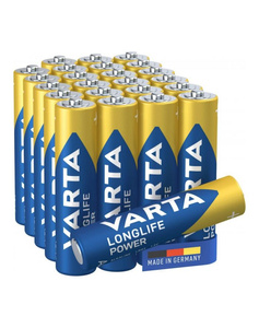 BATERIE ALKALICZNE VARTA R6 (AA) LONGLIFE POWER 24szt PREMIUM BOX
