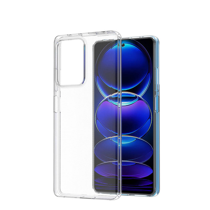 Etui Ultra Clear 0.5mm etui do Xiaomi Redmi Note 12 Pro+ cienki pokrowiec przezroczyste Case