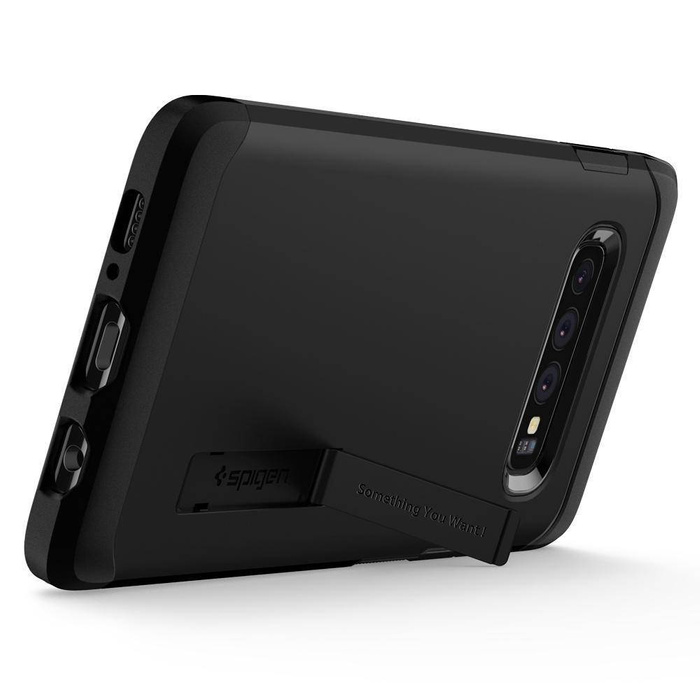 Etui SPIGEN Samsung Galaxy S10+ Plus Tough Armor Black Czarne Case