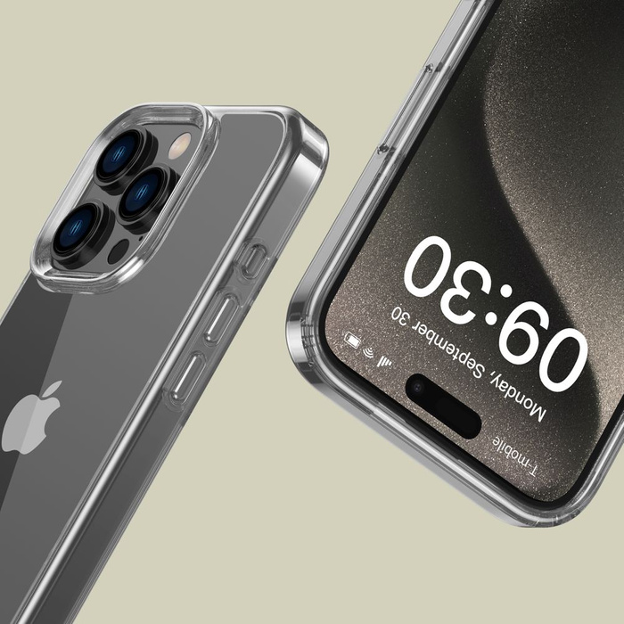 Etui TECH-PROTECT FLEXAIR HYBRID IPHONE 16 PRO CLEAR