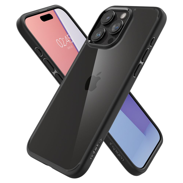 Etui iPhone 15 Pro Max Spigen Ultra Hybrid Matte Black Case