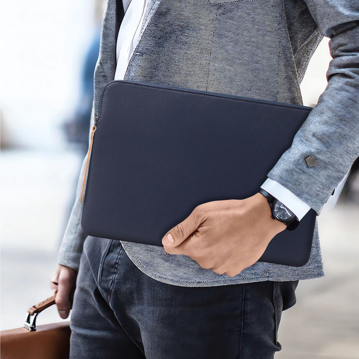 ETUI NA LAPTOPA 15-16 TECH-PROTECT FLEECE GRANATOWY