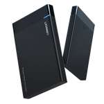 Obudowa zewnętrzna dysku HDD/SSD 2,5" UGREEN US221, SATA 3.0, USB-C, 50cm (czarna)