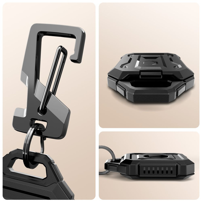 TECH-PROTECT KEVLAR PRO APPLE AIRTAG 1 / 2 BLACK